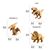 фото 9 - Картонный конструкторсCartonic 3D Puzzle DINOS TRIO