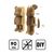 фото 6 - Картонный конструктор Cartonic 3D Puzzle ARTY BEAR