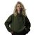 зображення 1 - UNISEX Худи на флисе зимний Oversize Тризуб F16, Хаки