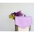 фото 9 - Рюкзак с экокожи   "BEIGE + violet PASSION"   35x28х10