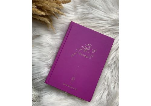 фото 1 - Дневник Amrita-om "Life Journal" фиолетовый