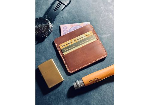зображення 2 - Картхолдер Lion Leather міні гаманець
