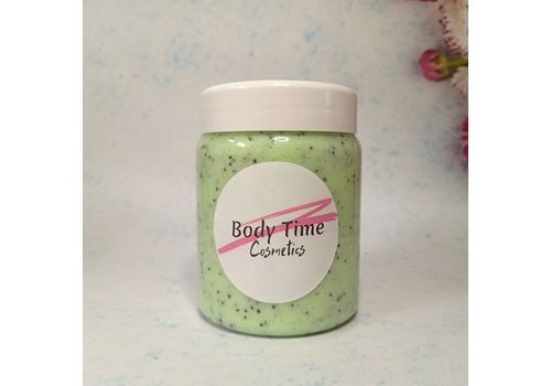 фото 1 - Скраб-суфле Body Time Cosmetics ручной работы "Киви-Манго" 250 мл.
