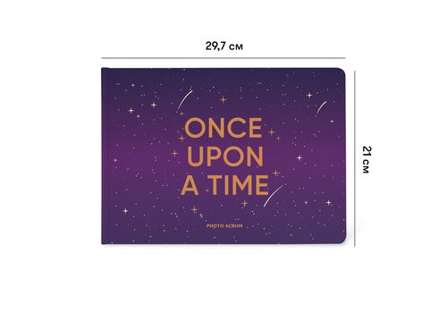 фото 2 - Фиолетовый фотоальбом А4 "Once upon a time" Orner