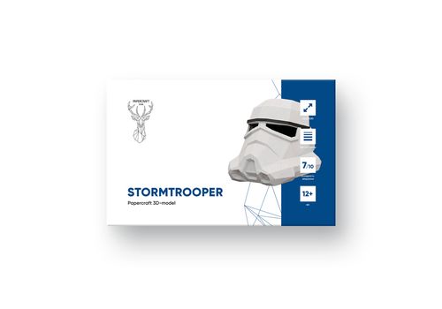 фото 1 - 3D фигура Штурмовик Stormtrooper Оригами Papercraft
