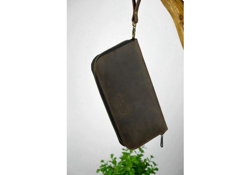 зображення 1 - Портмоне Kozhanty зіппер коричневий Teo