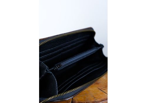 зображення 4 - Портмоне Kozhanty зіппер коричневий Teo