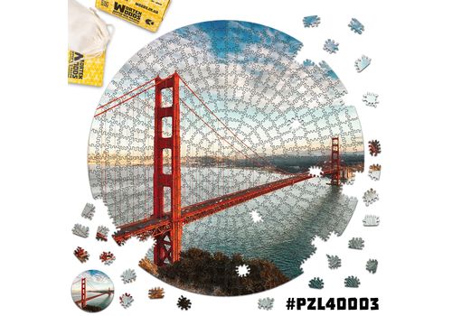 фото 1 - Пазл Wortex Woods Деревянный Золотые Ворота