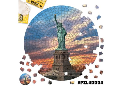 фото 1 - Пазл Wortex Woods Деревянный Статуя Свободы