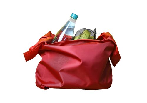 зображення 2 - Шопер VS Thermal Eco Bag складний червоного кольору