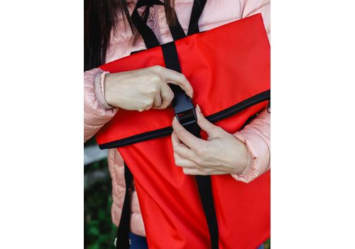 фото 4 - Красный рюкзак “Ролтоп” VS Thermal Eco Bag