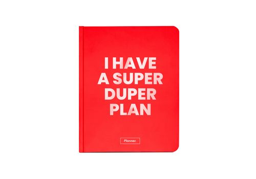 зображення 1 - Планер ORNER "I have a super duper plan" red