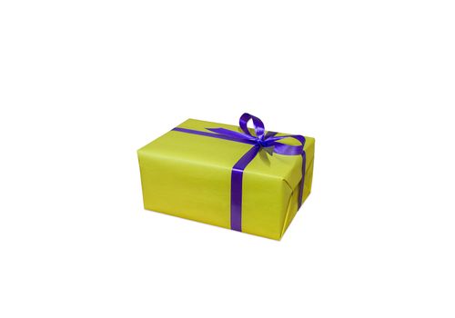 фото 1 - Подарочная упаковка "Желтая" L