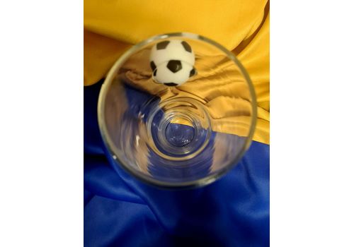 фото 2 - Пивной бокал пинта с мячем VSLKO