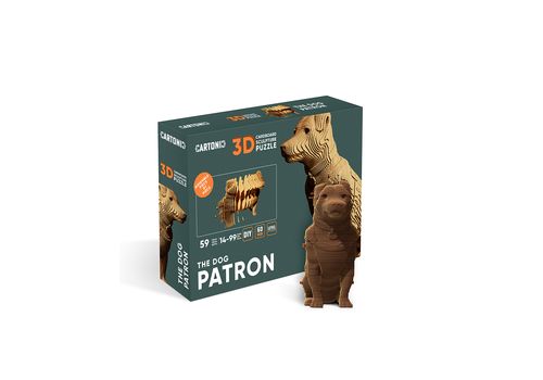 фото 1 - Картонный конструктор "Cartonic 3D Puzzle PATRON, THE DOG" 1DEA.me