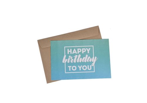 фото 1 - Открытка Mirabella postcards "Happy bithday to you"