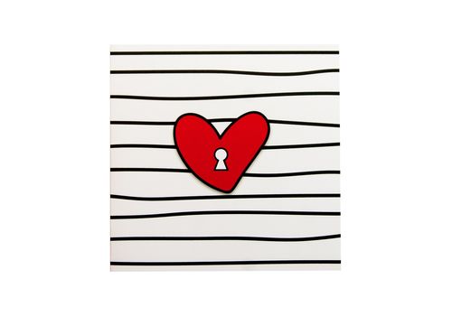 зображення 1 - Листівка- шоколадка Papadesign "Ключ від серця" 14x14
