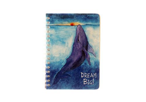 зображення 1 - Блокнот Egi-Egi Cards "Whale" на пружині