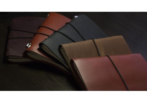 зображення 2 - Блокнот Leather Manufacture "Стандарт" чорний