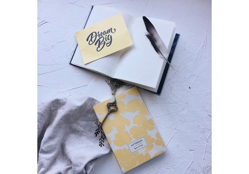 фото 5 - Блокнот Gifty "Write&Draw Yellow flowers" L