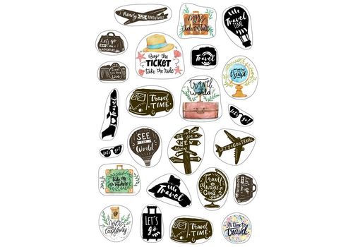 зображення 1 - Наліпки  WOW Stickers "Go to travel"