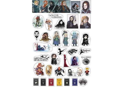 зображення 1 - Наліпки WOW Stickers "Гра престолів"