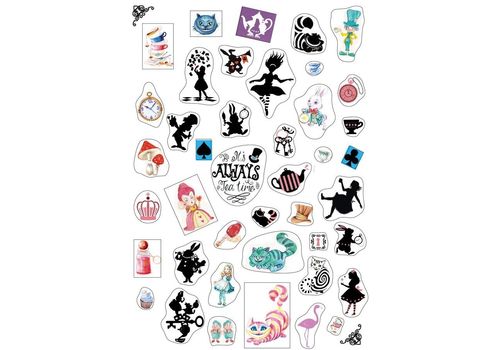 зображення 1 - Наліпки WOW Stickers "Аліса в країні чудес"