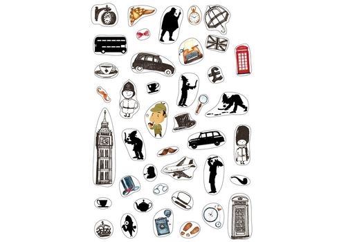 фото 1 - Наклейки WOW Stickers "Шерлок Холмс"