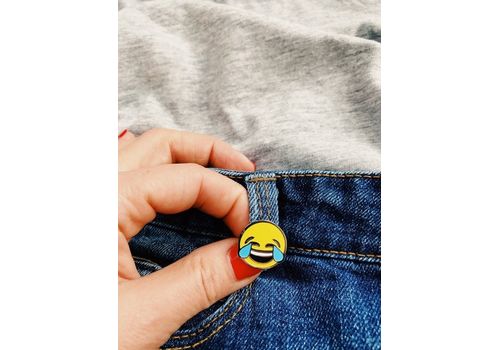 фото 1 - Значок Pin&Joy "Smile" металл