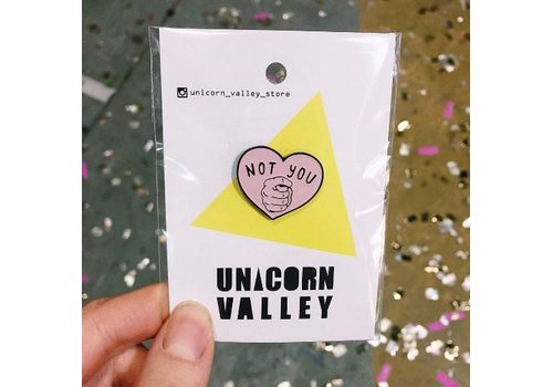 зображення 1 - Значок Unicorn Valley store "Not you", Счастья Здоровья