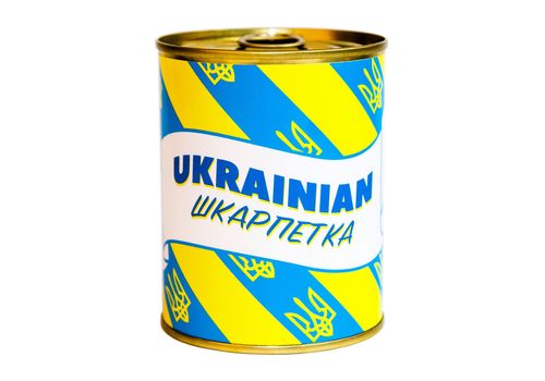 зображення 1 - Консерва-носок Papadesign "Ukrainian шкарпетка"