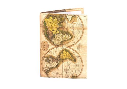 фото 2 - Обложка на паспорт "Карта мира" 13,5 х 9,5 см Just cover