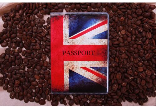 фото 1 - Обложка на паспорт Harno Hand made "Британский флаг" пластик