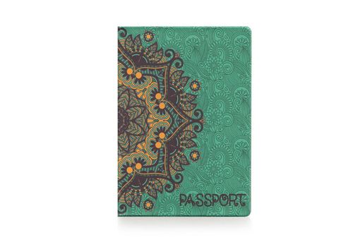 фото 1 - Обложка для паспорта Ziz "Золотые узоры"