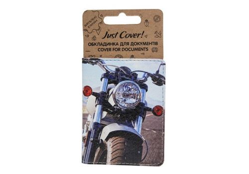 фото 1 - Обложка на ID-паспорт "Мотоцикл" 7,5 х 9,5 см Just cover