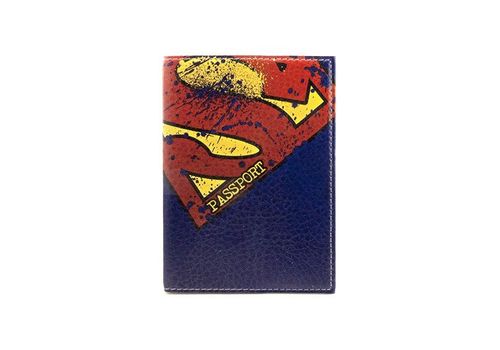 фото 1 - Обкладинка на паспорт "Супермен"