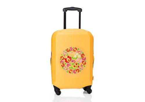 фото 1 - Чехол для чемодана Trotter "Kolo Yellow" М