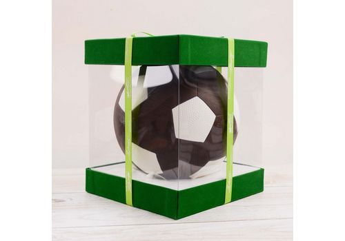 фото 2 - Шоколадная фигура "Мяч черный" 1800г