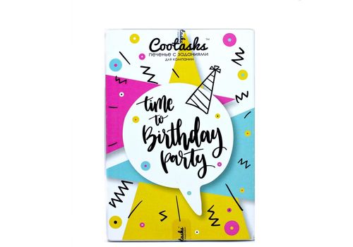 зображення 2 - Печиво із завданнями Cootasks "Time to Birthday Party" 7 шт