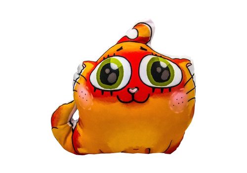 зображення 1 - Подушка Papadesign Рудий кіт помаранчевий