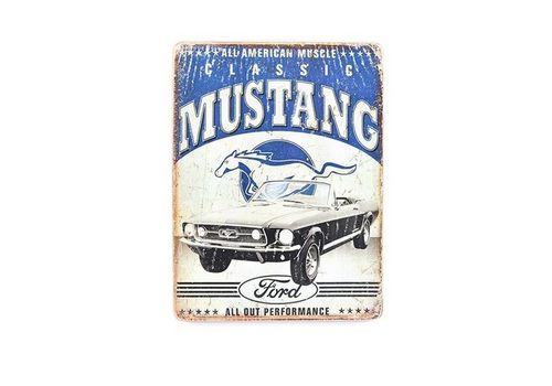 фото 1 - pvm0001 Постер Classic Mustang