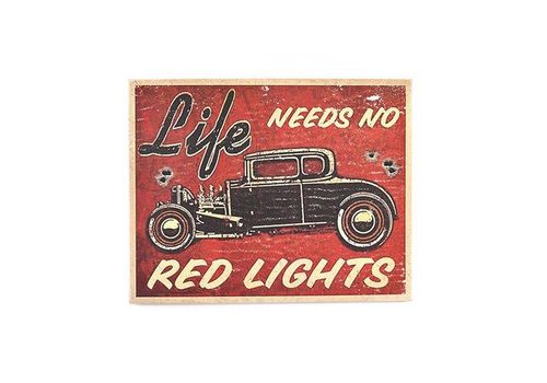 зображення 1 - Постер "Life needs no red lights"