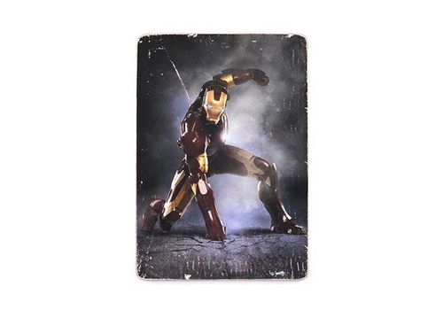 фото 1 - pvf0156 Постер Iron Man #3 in smoke