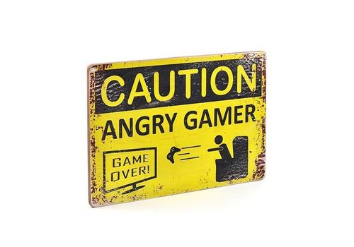 фото 1 - Постер Caution Angry Gamer
