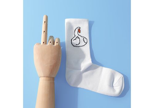 зображення 3 - Шкарпетки Gifty з Гусем Фак (40-44 р)