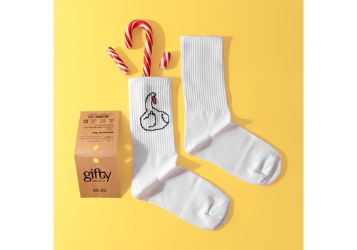 зображення 7 - Шкарпетки Gifty з Гусем Фак (40-44 р)