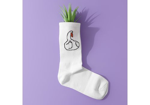 зображення 1 - Шкарпетки Gifty з Гусем Фак (40-44 р)