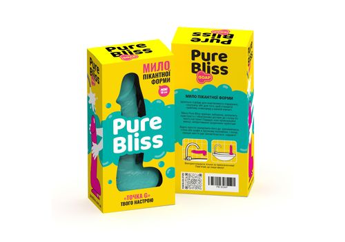 фото 3 - Мыло Pure Bliss пенис MINI Turquoise