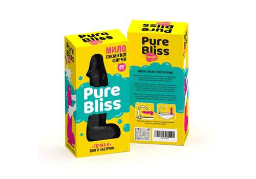 фото 3 - Мыло пенис BIG Black Pure Bliss