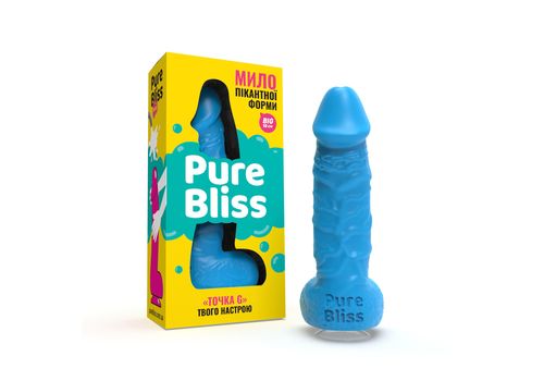 фото 2 - Мыло Pure Bliss пенис BIG Blue